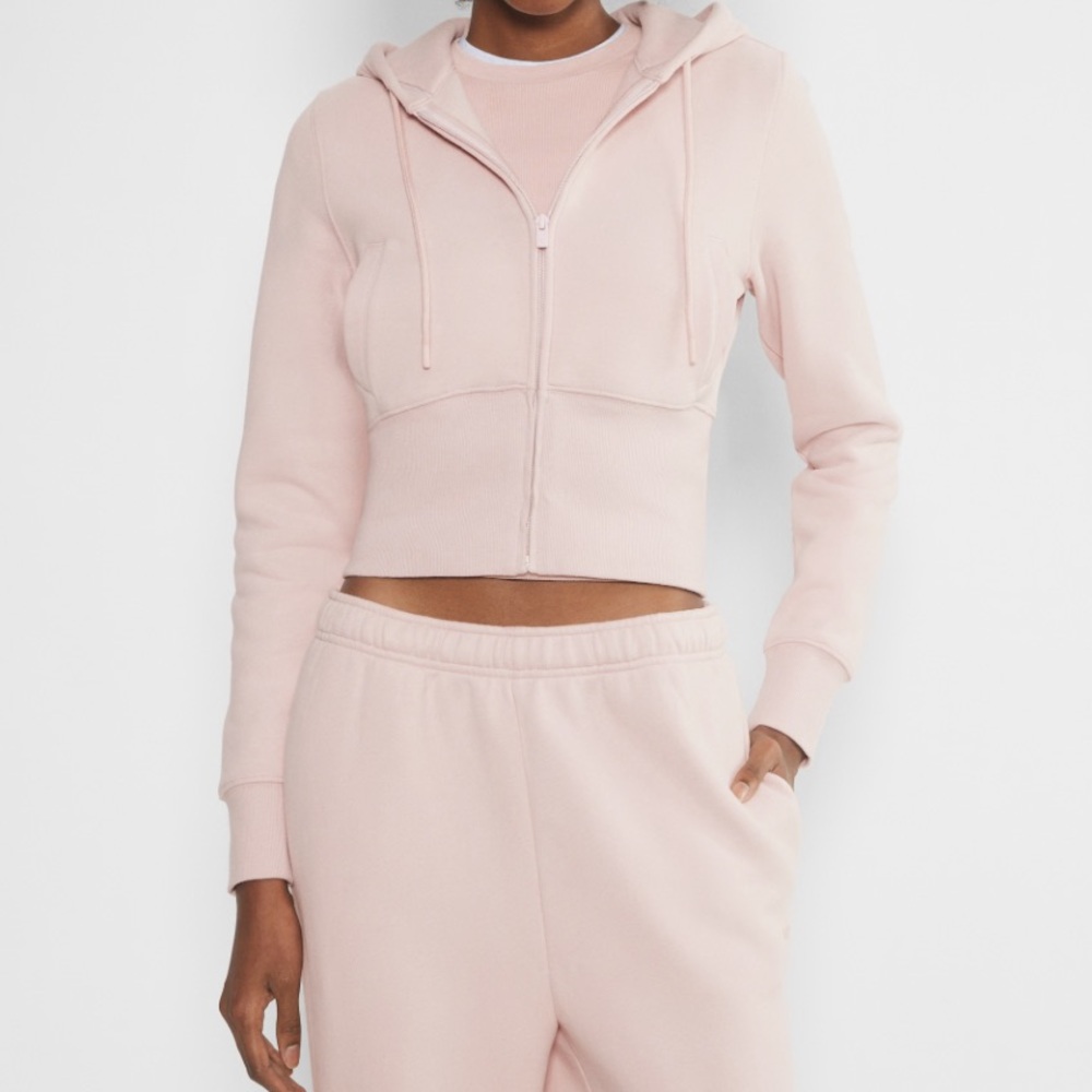 aritzia cozy fleece matching sweatsuit
